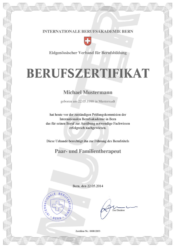 Berufszertifikat Schweiz kaufen